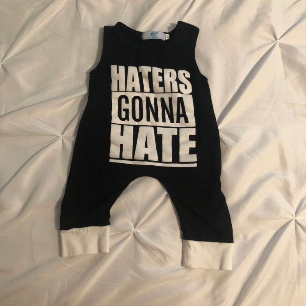 Haters Gonna Hate Infant Romper